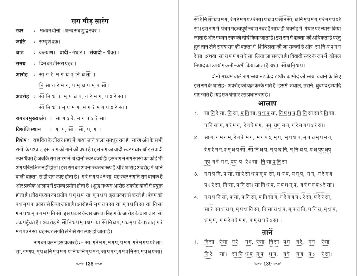 Acharya Tanarang Ki Bandishen Vol 1  - Raag Gaud Sarang Description